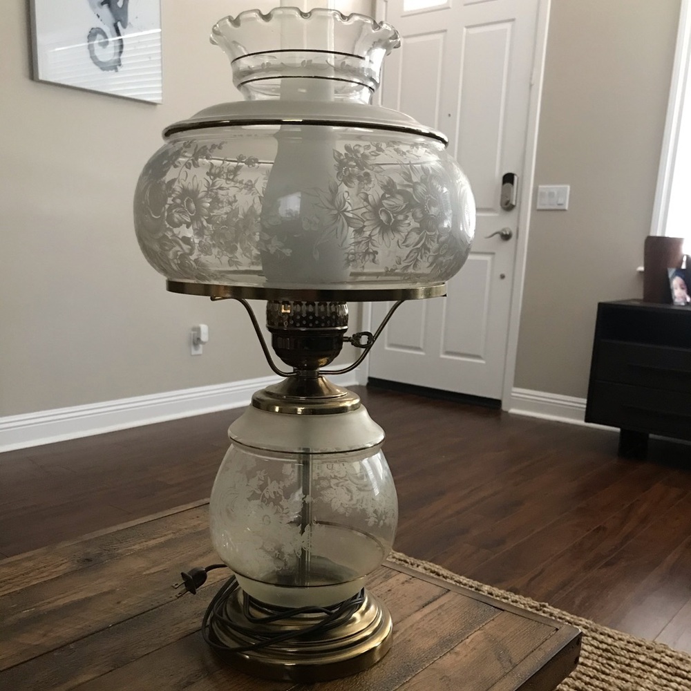 Vintage lamp from the early 1900’s
